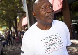 Homeless used to carry Wi-Fi