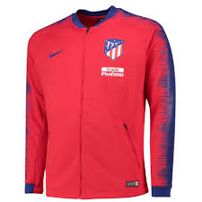 Atlético de madrid, madrid, m. Atletico Madrid Nike Kids Red Anthem Jacket 2018 19 Official Clothing