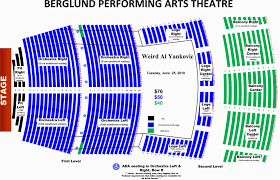 Tennessee Theatre Seating Map Seating Charts The Berglund