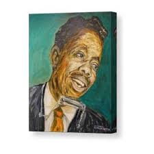 Michael O'Grady Canvas Print by Michael Titherington