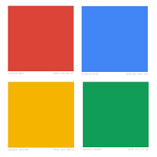 Google Brand Colours Have Now Become An Immediately Recognizable Quartet Of Colours Each Colour Has Prescribed Rgb Codes Google Red Brand Colors Logo Design