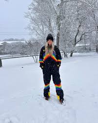 oh yeah, absolutely shredded the slopes” (it was a sledding hill)