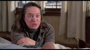 Misery by stephen king is a work of fiction. Misery With Kathy Bates Psychological Thriller Movies Stephen King Movies Suspense Movies