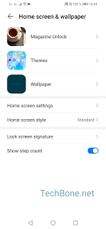 You stop auto downloading of wallpapers for the magazine screen lock with the following steps: How To Enable Or Disable Magazine Unlock Huawei Manual Techbone
