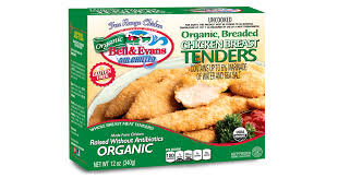 Try out this tasty and crunchy chicken fingers recipe, breaded with your favourite cereal. Organic Breaded Chicken Tenders Bell Evans