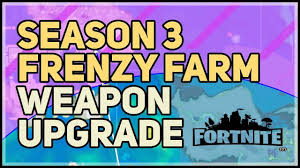 Check where to find the upgrade bench locations of chapter 2 season 1 for fortnite's forged in slurp mission upgrade an item at a consuming materials, you can increase the effectiveness of your weapons by upgrading them at work benches found on the island. New Frenzy Farm Weapon Upgrade Bench Fortnite Season 3 Youtube