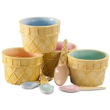 Ceramic Ice Cream Bowl With Spoon Set Of 8 362481 Ice Cream Bowls Ceramic Ice Cream Bowl Ice Cream Dishes