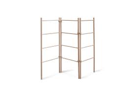 Unique laundry drying rack with tripod base and rotating 16 arm top, from bestdryingrack.comspoke type layout of the arms allows laundry to hang freely. 10 Easy Pieces Wooden Laundry Racks Remodelista