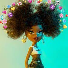 Bratz aesthetic wallpaper gangsta anime aesthetic wallpapers wallpaper. Baddie Bratz Doll Follow Bratz Doll With Afro In Casual Hip Clothes Black Bratz Doll Brat Doll Bratz Doll Makeup