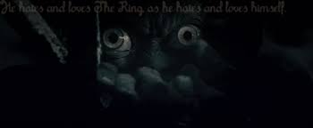 Gollum stumbles into shakespeare looking for the ring. Gollum Gif Find On Gifer