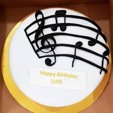 Music Birthday Cake With Name Edit Happy Birthday Love Cake Happy Birthday Cake Pictures Music Birthday Cakes