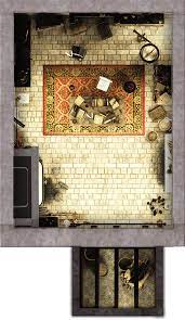 Building Interior W Jail Cell Urban City Tabletop Rpg Maps Fantasy Map Dungeons And Dragons