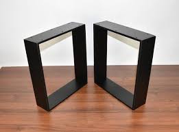 Flat Steel Bench Legs Set Of 2 Steel Bench Legs Steel Coffee Table Legs Metal Table Legs Metal Bench Leg M Metal Table Legs Metal Table Steel Coffee Table