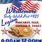 Whittemore Legion Breakfast event in Whittemore, IA