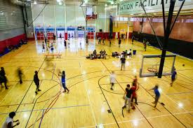 indoor basketball court in brooklyn