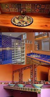 to decorate your bathroom in mexican style