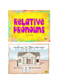 It is sometimes called an adjective clause because it functions like an adjective—it gives. Calameo Semana 10 Relative Pronoun Defining Relative Clauses Non Defining Relative Clauses