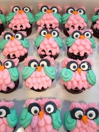 Owl Cupcakes For Owl Themed Baby Shower Baby Shower Owl Cupcakes Cupcake Cakes Owl Cakes