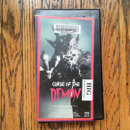 Vintage VHS Curse of the Demon 1950s Horror Film Original 1957 Movie by  Jacques Tourneur - Etsy