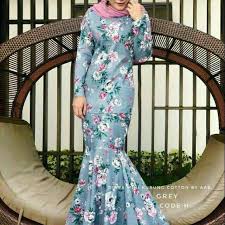 Moden lace kain kembang payung. Readystock S Baju Raya Baju Kurung Mini Kain Kembang Payung Size S Part 2 6 Shopee Malaysia