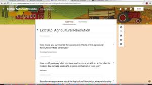 Embedding Google Forms In Schoology Google Forms Schoology Agricultural Revolution