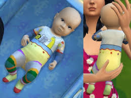 If you are wanting a new outfit for your baby, check out this mod. Baby Outfits Version 2 By Bienchen83 At Mod The Sims Sims 4 Updates