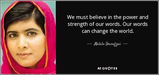 Check spelling or type a new query. Top 25 Quotes By Malala Yousafzai Of 161 A Z Quotes