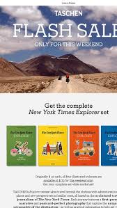 La collection explorer est inaugurée par les titres plages, îles & côtes et montagnes, déserts & plaines, auxquels s'ajouteront bientôt métropoles & villages et route, rail & piste. Flash Sale Get The Complete New York Times Explorer Set Taschen Email Archive