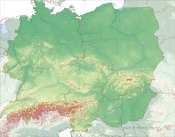 Shortly after world war 2 the alliance between the ussr and england/usa broke down and in it's place rose the cold war. Central Europe Physical Map