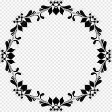 Gambar vektor hitam putih bunga hd png download transparent png. Bingkai Desain Bunga Desain Cdr Daun Png Pngegg