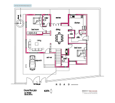 Image Detail For Modern House Plan 2800 Sq Ft Kerala Home Design Architecture House Layout Plans Small Modern House Plans Kerala House Design