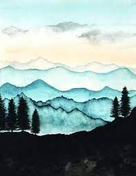 In today's video i'll show you 3 easy watercolor painting ideas for beginners step by step that you can use to practice the basic watercolor painting. Easy Watercolor Landscape Painting Ideas Watercolor Landscape Paintings Watercolor Paintings Easy Watercolor Art Paintings