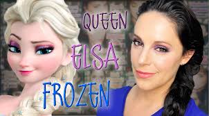 queen elsa from frozen makeup and
