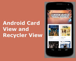Android Card View And Recycler View Business Card Design Inspiration Android Programming Android