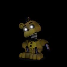 Ignited golden freddy's head is nearly identical to ignited freddy's, but the animatronic's textures are a dirty gold instead of brown. Adventure Ignited Golden Freddy In 2021 Fnaf Characters Adventure Fnaf