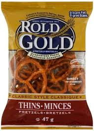 Pair rold gold fat free tiny twists pretzels with hummus for a twist on a classic snack. Rold Gold Classic Style Thins Pretzels 47 G Nutrition Information Innit