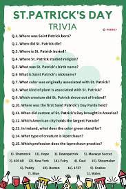 70 St Patrick S Day Trivia Questions Answers Meebily
