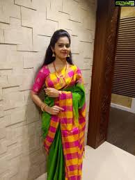 Anitha Sampath Saree Tv News Anchor Village Saree Gethu Cinema Will cherish for our lifetime!!congrats aari !! anitha sampath saree tv news anchor