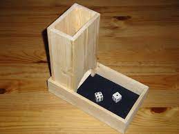 Pin By Virginia Cook On Home Improvement Dice Tower Diy Dice Wood Games