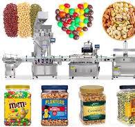 Automatic Granule Soybean Nut Bottle Jar Filling Line Machine