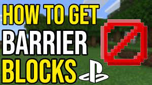 Players will have to use a command called the /give command in order to obtain barrier blocks in minecraft. How To Get Barrier Blocks On Minecraft Ps4 Youtube