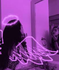 Looks like you're a baddie! Pin By Janay On Wall Dark Purple Aesthetic Purple Wall Art Aesthetic Wallpapers