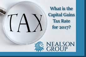 What Is The Capital Gains Tax Rate For 2017 Nealson Group
