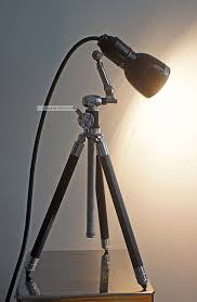 Tripod Stehlampe Led Tisch Strahler Leuchte Stativ Bauhaus Loft