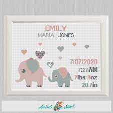 We did not find results for: Cross Stitch Elephants With Hearts Birth Announcement Cross Stitch Pattern Baby Sampler New Baby Girl Birthday Jungle Nursery Decor Wall Art Patterns Sewing Needlecraft Kromasol Com