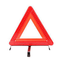 [Hot Item] Auto Parts Road Safety LED Reflecting Material Triangle Warning  Sign