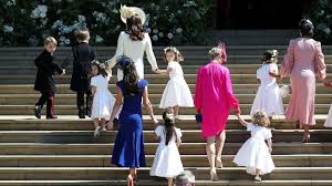 Meghan markle's new children's book the bench will be released soon, but fans just got a sneak peek. The Adorable Kids Including George And Charlotte Who Walked With Meghan Markle Down The Aisle Abc News