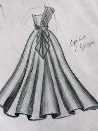 Karakalem Fashion Illustration Sketches Dresses Dress Design Drawing Dress Design Sketches