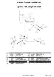 Keep your rheem central air conditioner running smoothly with maintenance and repair parts from sears partsdirect. Rheem Spare Parts Manual A180551 325i Heat Pump Module
