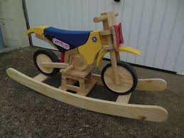 Des Motos A Bascule Bois Le Bouvet Bascule Bascule Enfant Bois